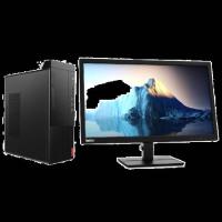 联想/LENOVO 启天M45V-A007+ThinkVision TE22-14（21.45英寸） 台式计算机